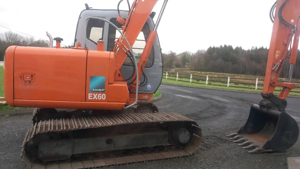 Ex60-5 Hitachi  digger - Image 4