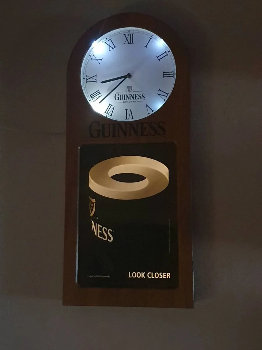 Guinness clock - Image 1