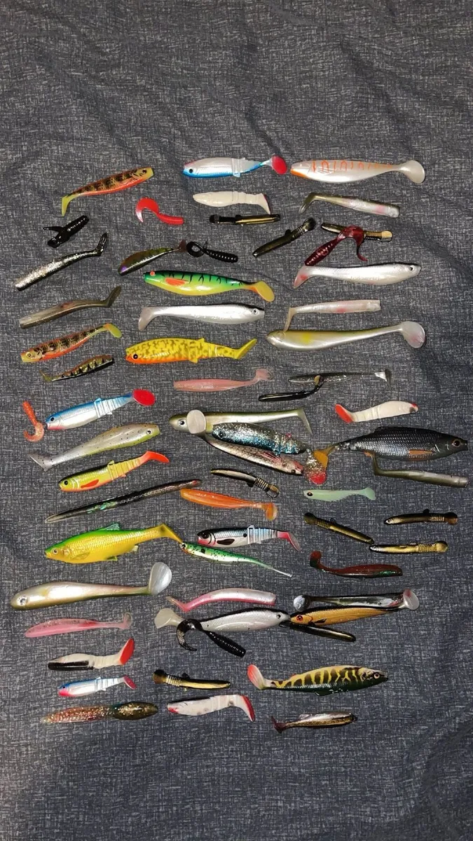 Pike fishing soft plastics - Image 3