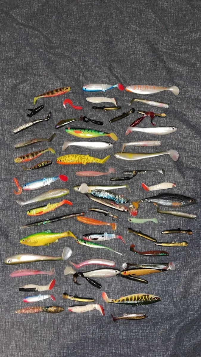 Pike fishing soft plastics - Image 2
