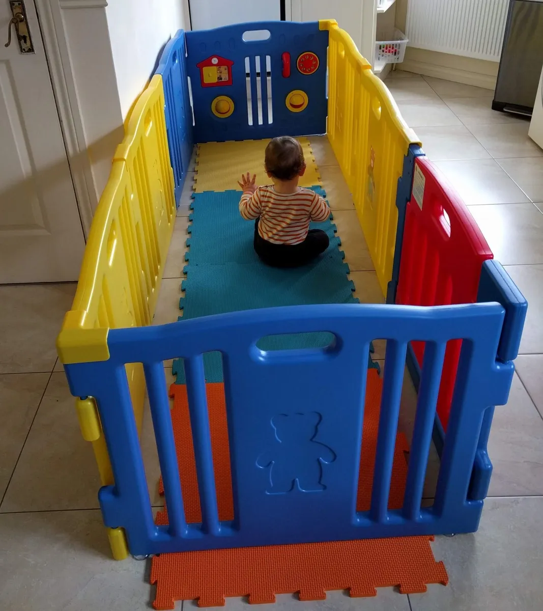 Baby 8 x Panel Playpen Set - Flexible Setup - Image 1