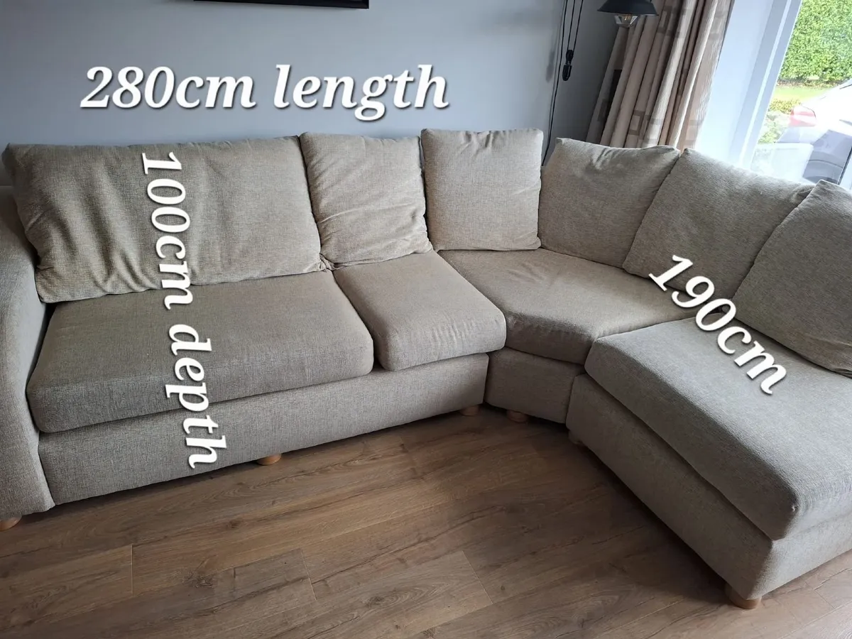Sofa Corner & 2 seater matching - Image 1