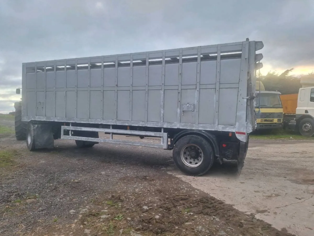 Cattle 25ft all alloy tractor trailer - Image 4