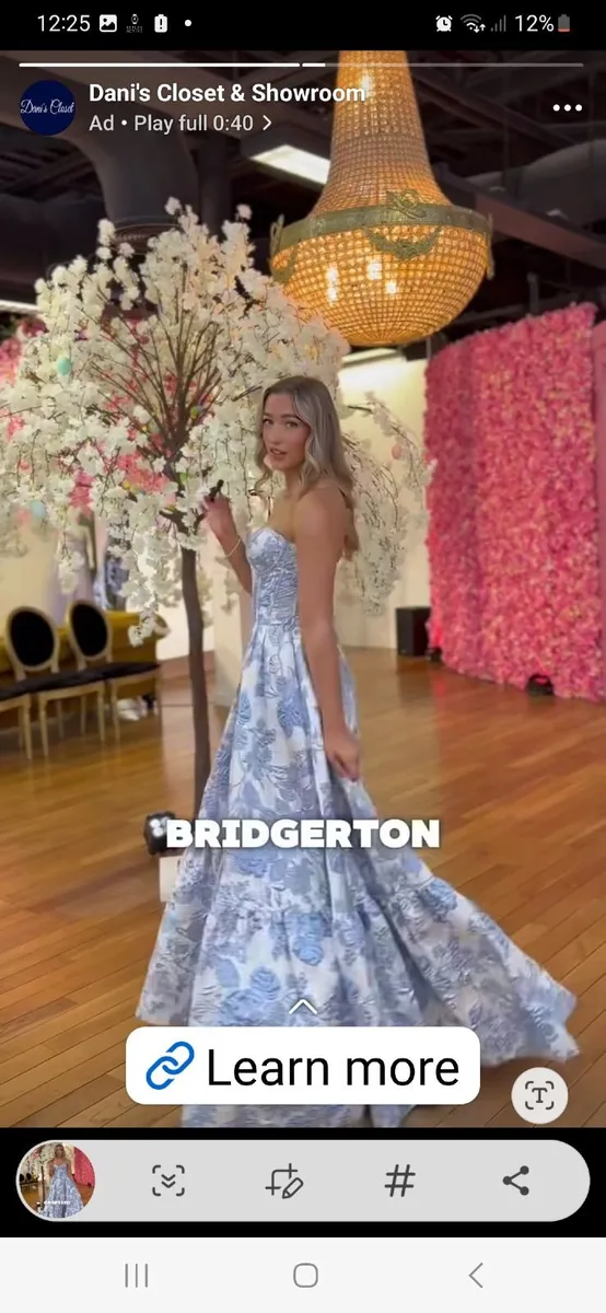 Dani's Closet Debs dress - Image 1