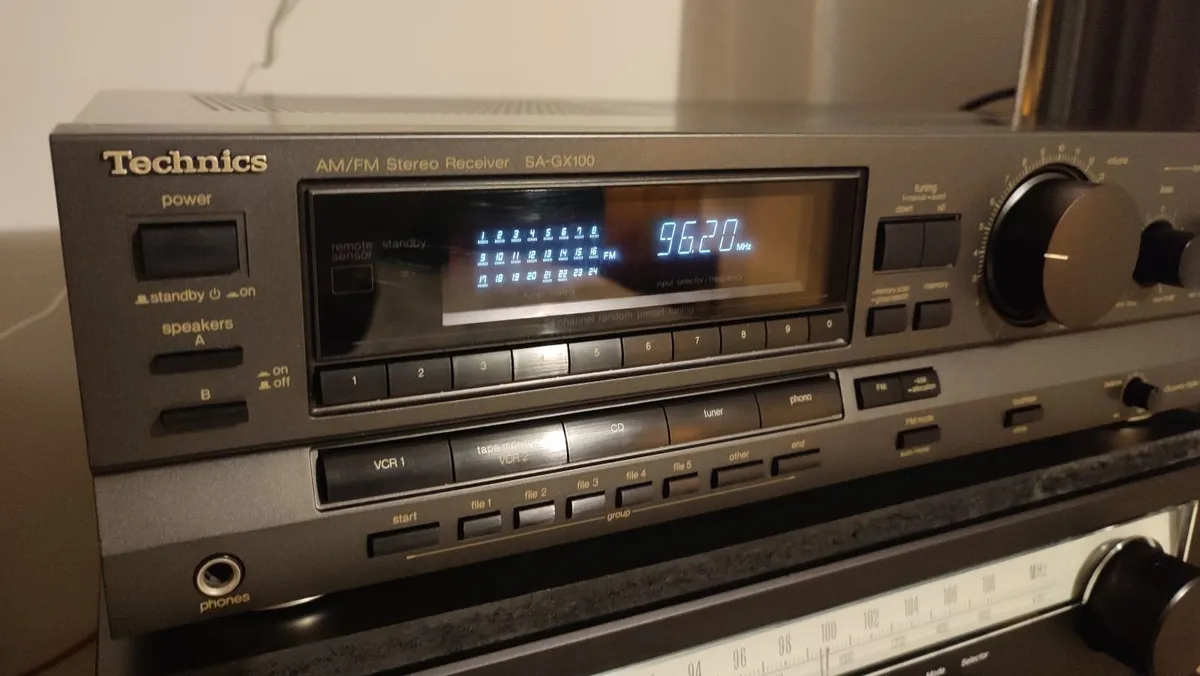 Technics SA-GX100 Receiver/amplifier. VGC. Cleaned - Image 3