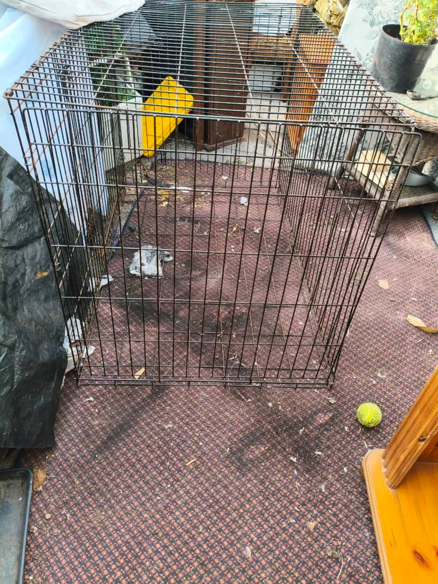 Cage 4 ft by 3 ft by 3 ft like new ,85 euro - Image 3