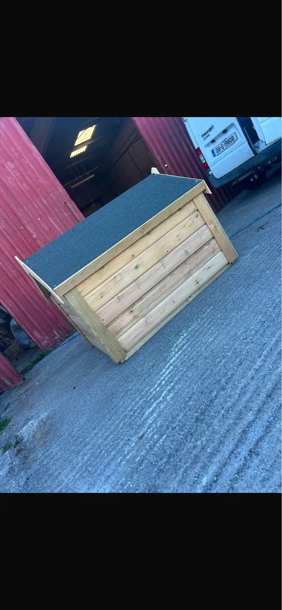 Premium Handmade Wooden Dog Kennel – Custom Built - Image 2