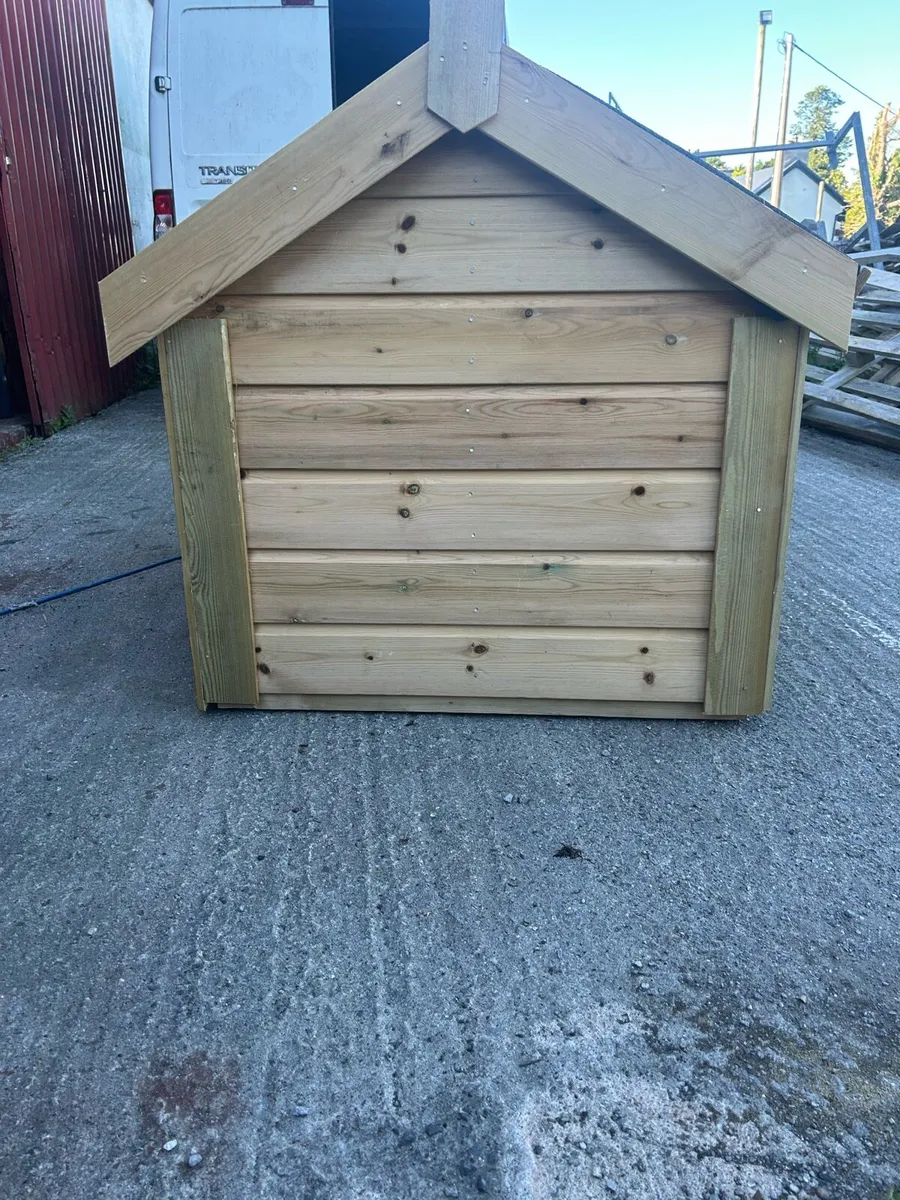 Premium Handmade Wooden Dog Kennel – Custom Built - Image 4