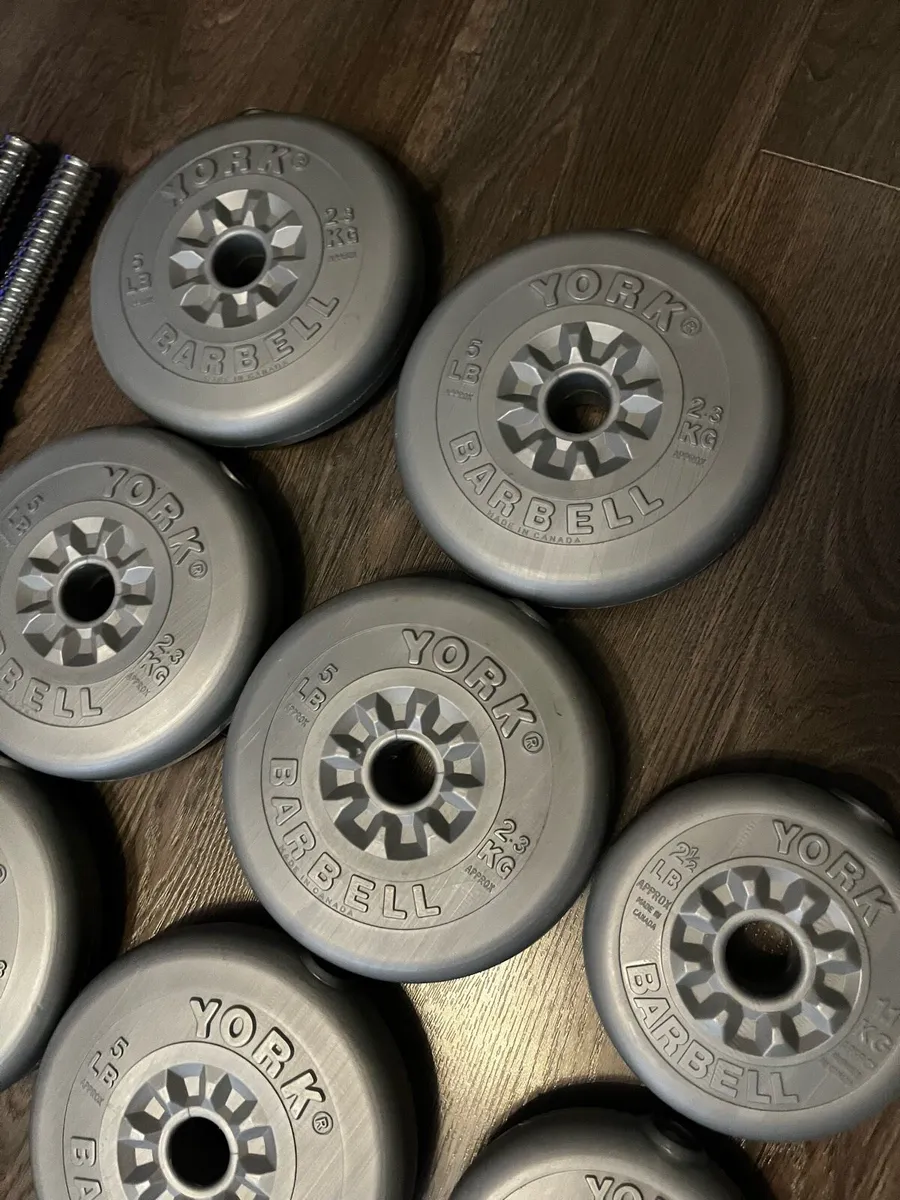 Dumbbells and weights plates - Image 2
