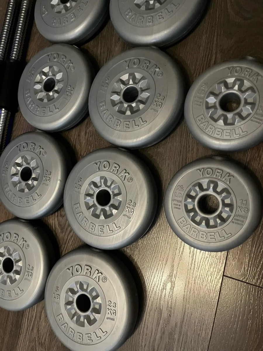 Dumbbells and weights plates - Image 3