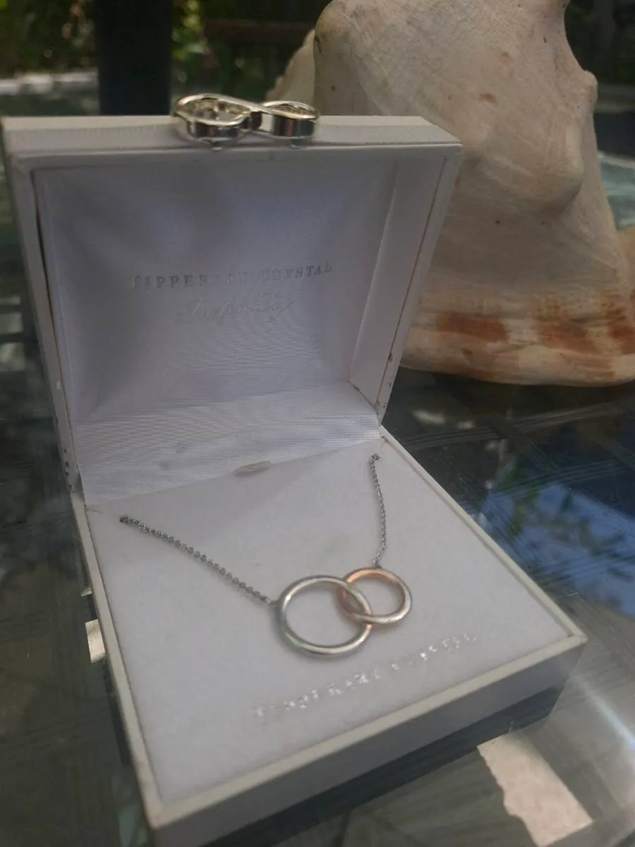 Tipperary Crystal Infinity Necklace - Image 1