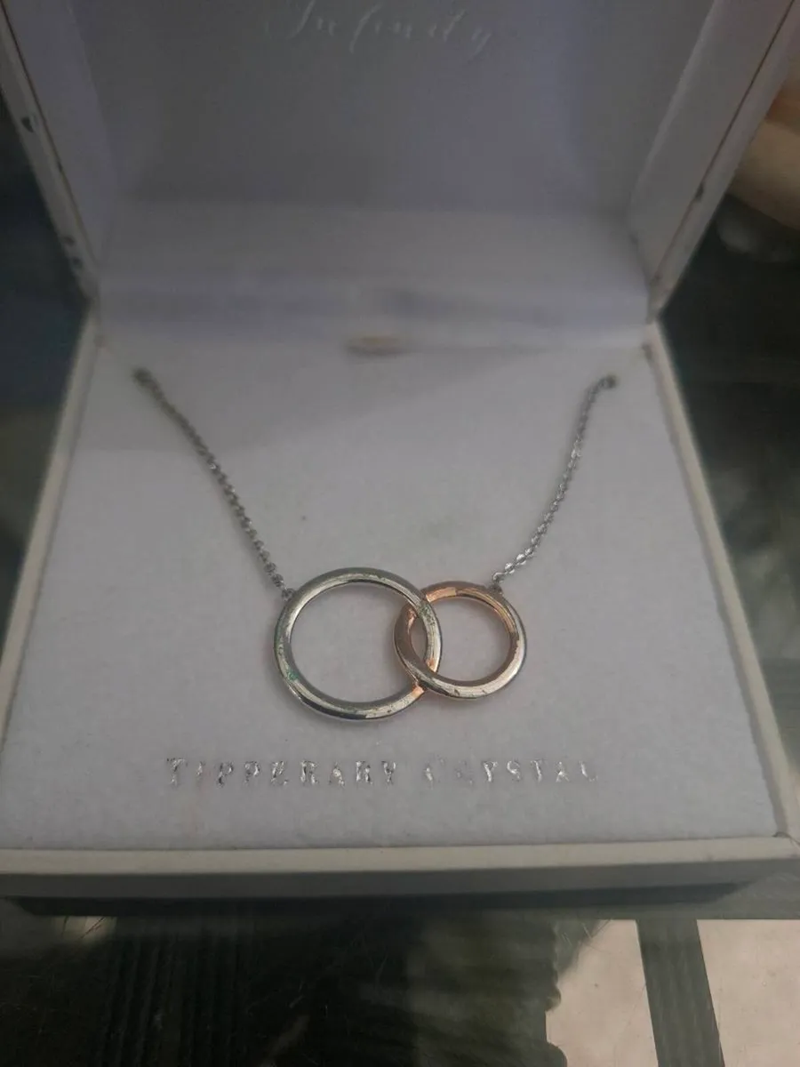 Tipperary Crystal Infinity Necklace - Image 3