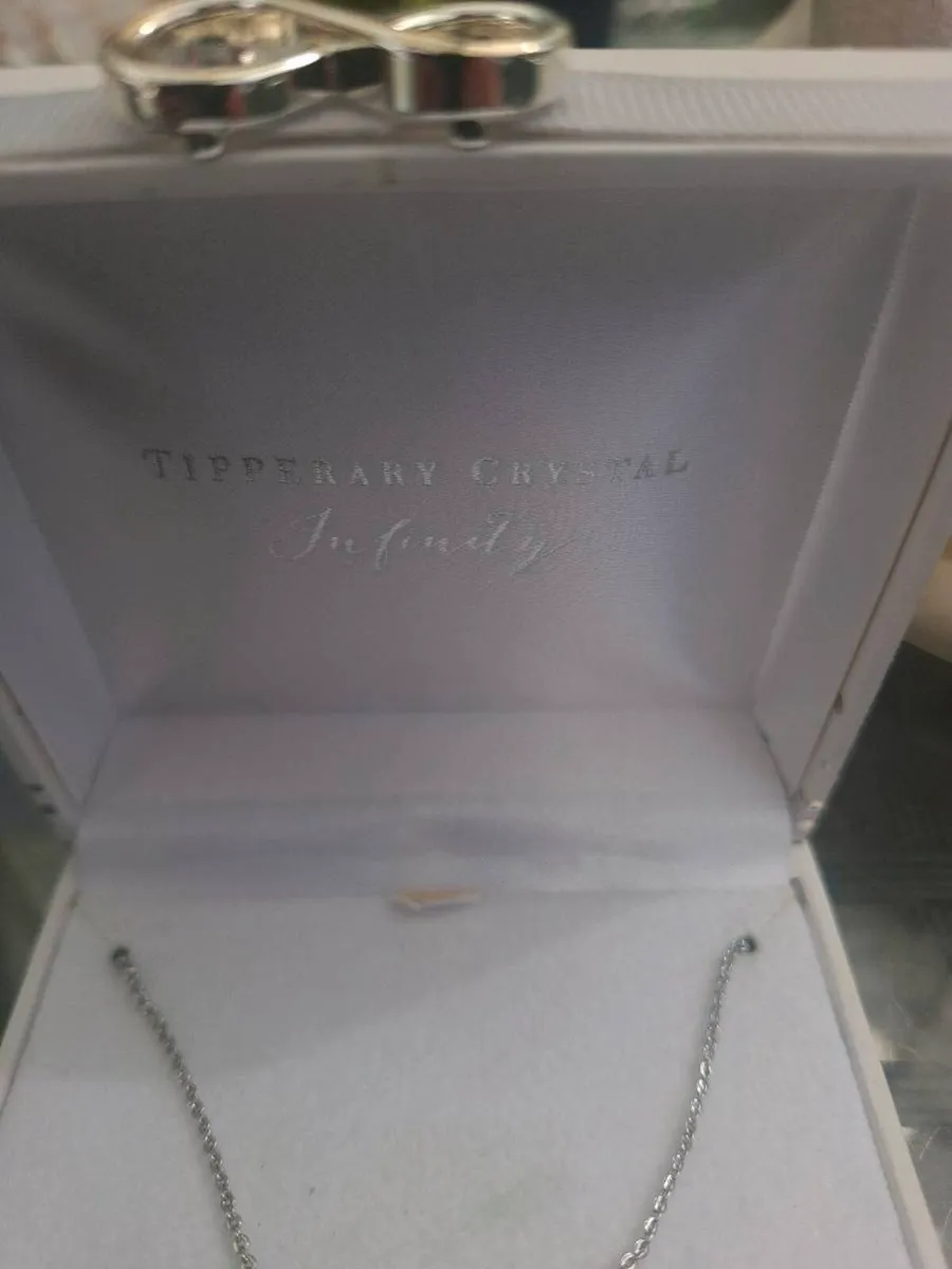 Tipperary Crystal Infinity Necklace - Image 4