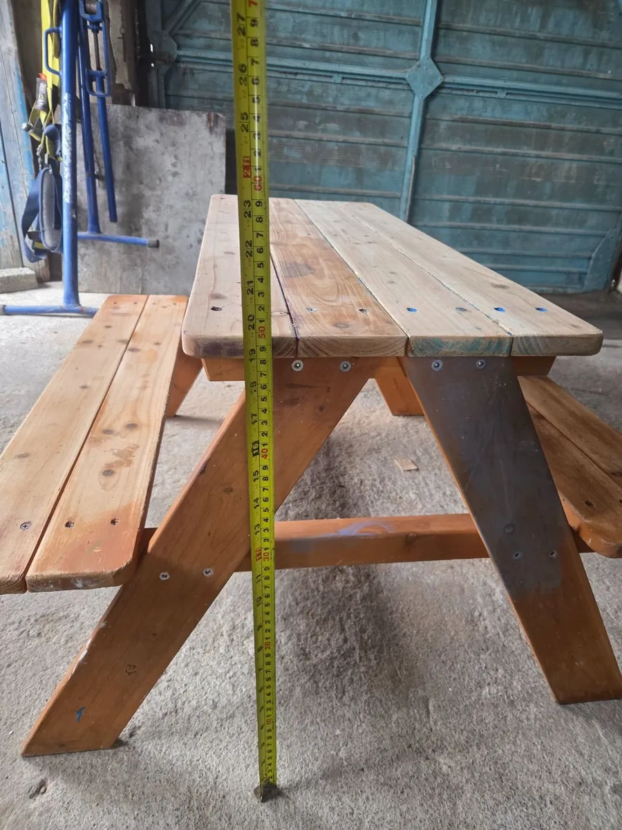 Kids Picnic Table - Image 2