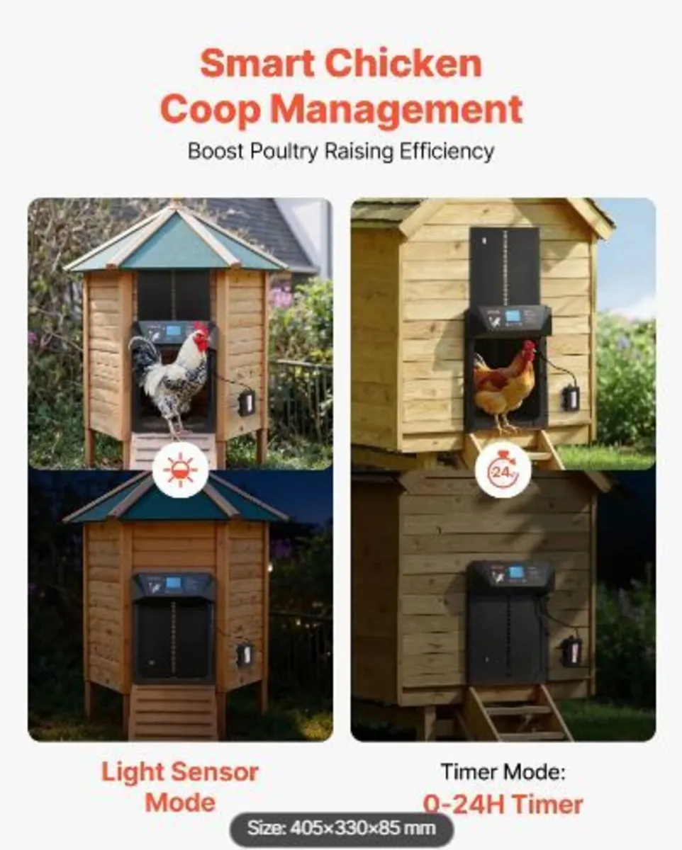Automatic Chicken Coop Door, DC & Battery - Image 4