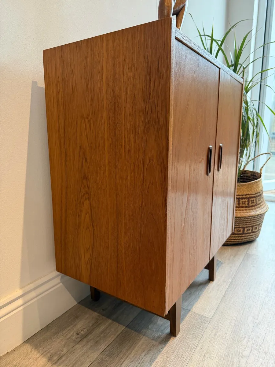 Mid Century Record Cabinet - Image 2