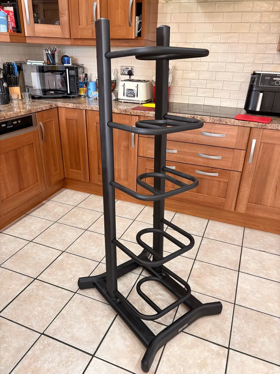 APOLLO BRANDED GYM POWER BAG STORAGE RACK. - Image 1