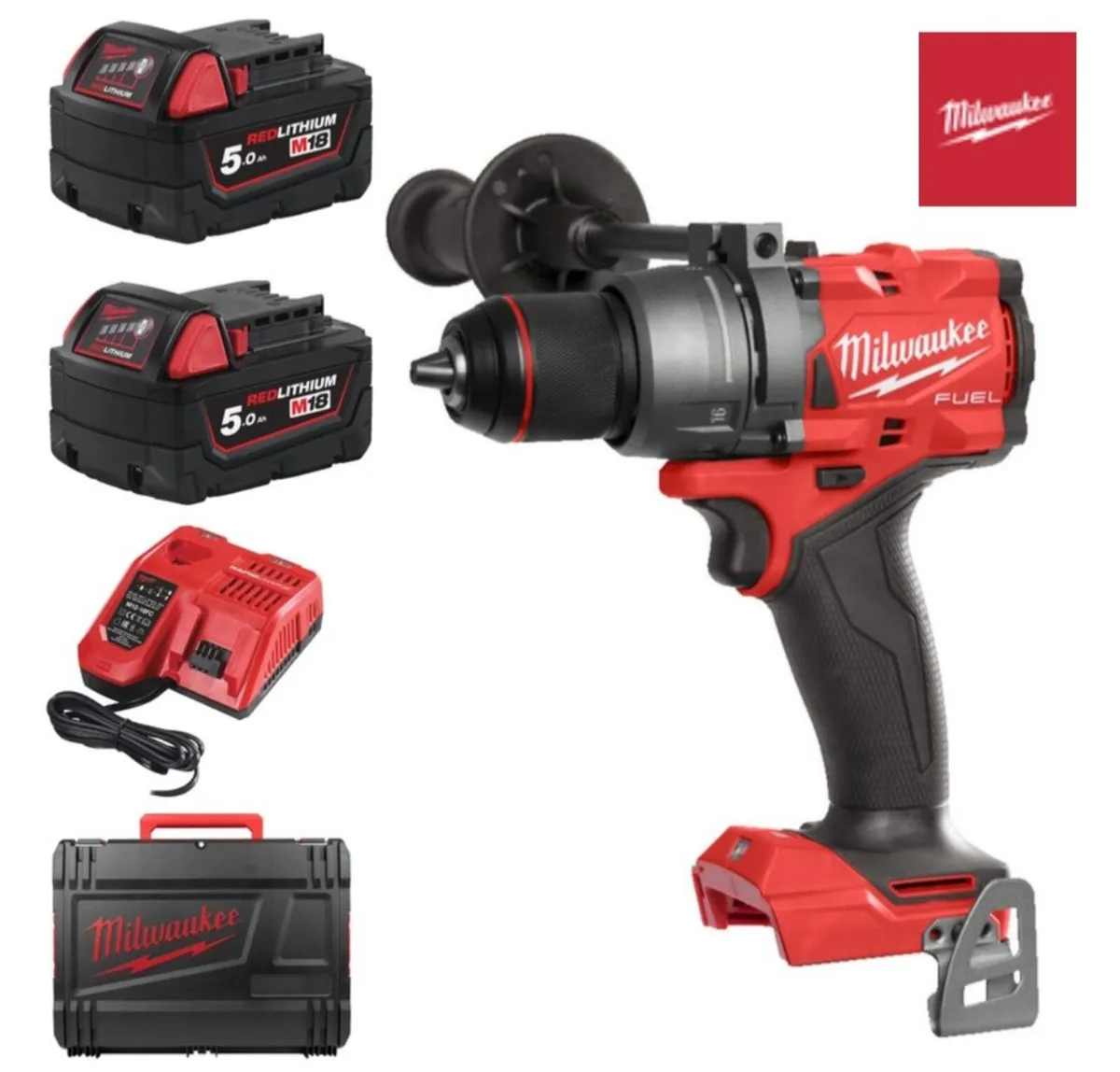 Milwaukee Combi 18volt Drill - Image 1