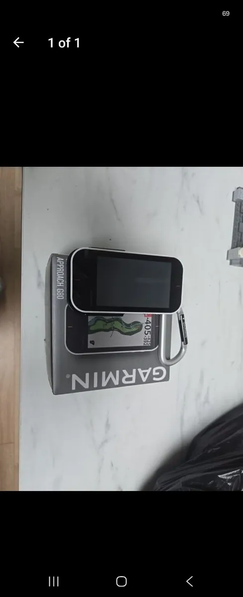 Garmin G80 golf gps and launch monitor