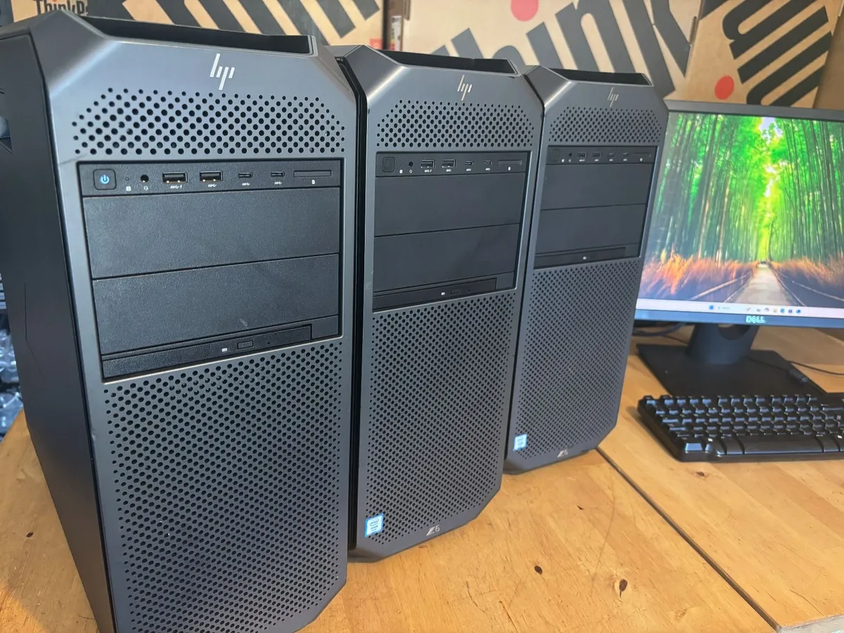 HP Z6 Workstation PCS-64Gb Ram-Xeon Silver Cpu-Del - Image 1