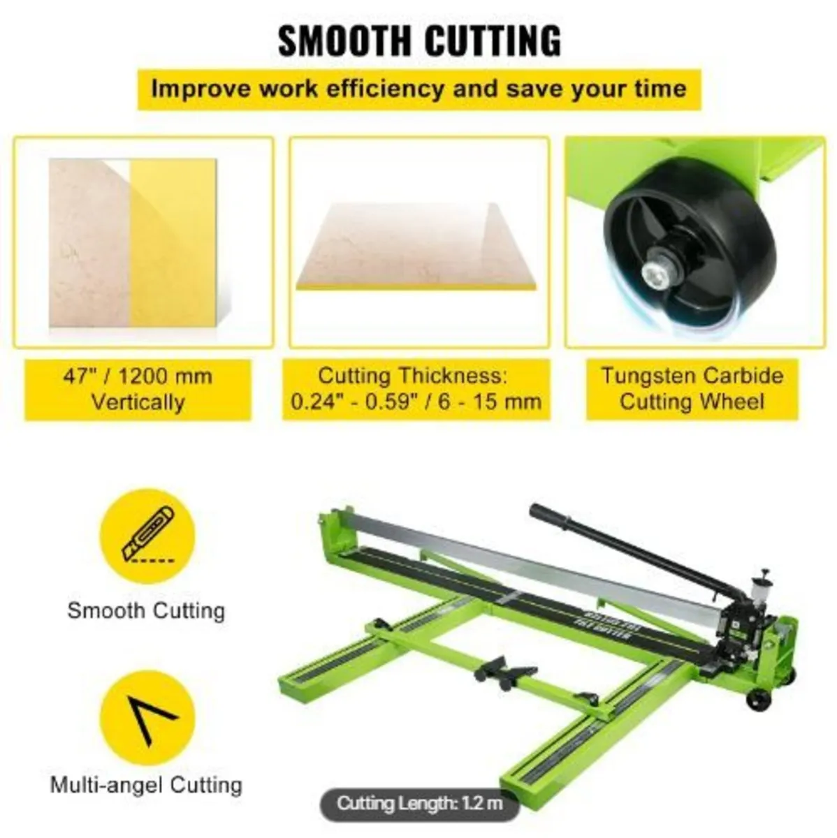 Tile Cutter 47-Inch Manual Tile Cutter - Image 4