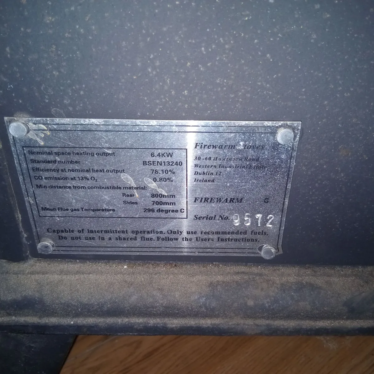 6.4kw stove - Image 2