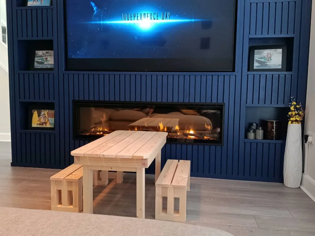 Table & bench nest set - Image 1