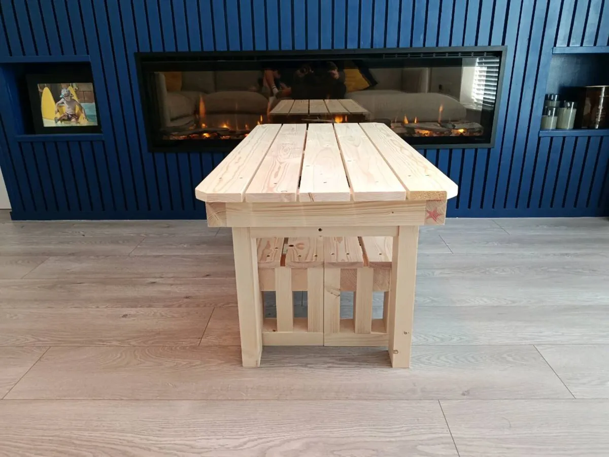 Table & bench nest set - Image 4