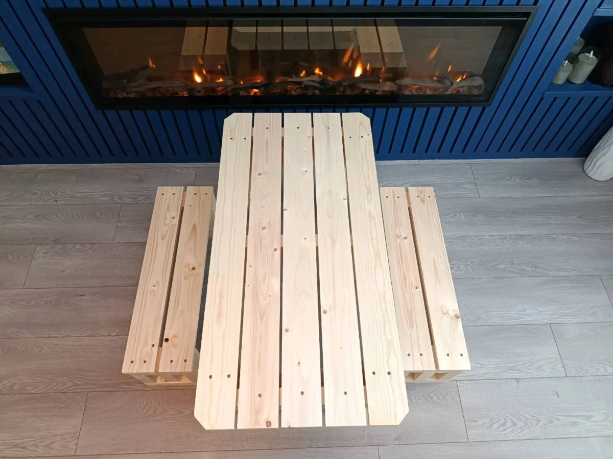 Table & bench nest set - Image 2