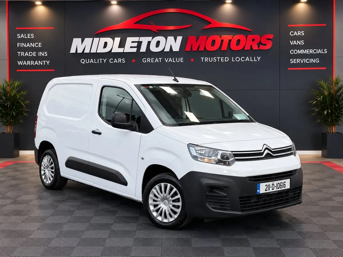 Citroen Berlingo 2021 Vat receipt wit van - Image 1