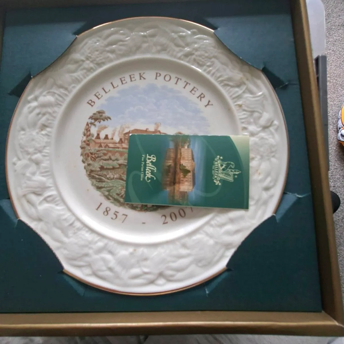 Beleek China plate