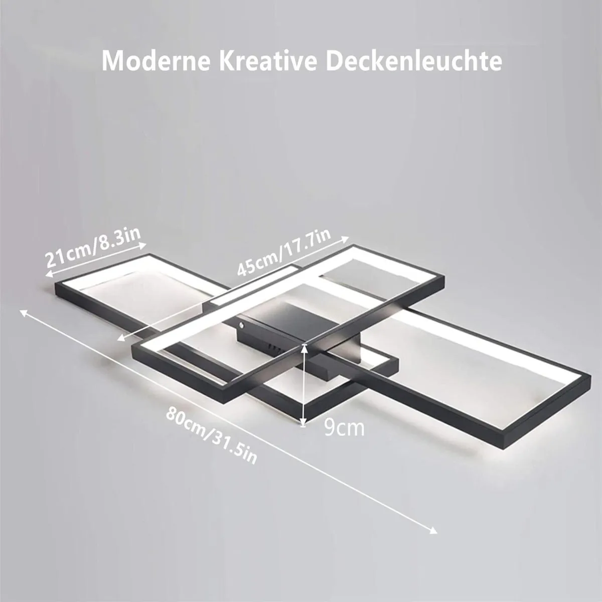 LED Dimmable Ceiling Light Modern Lamp Lights - Image 4