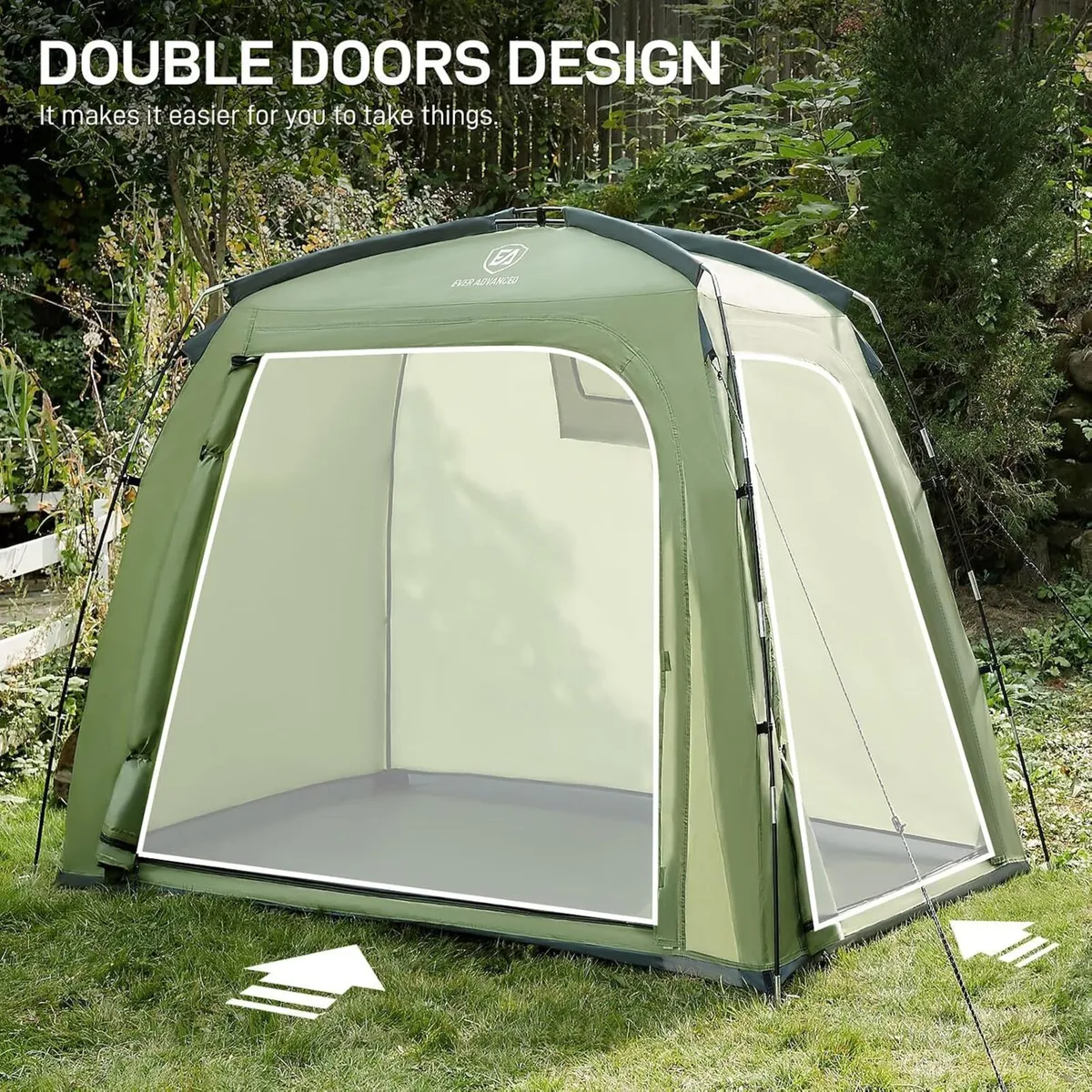 Bike Storage Outdoor 200 X 120 X 165CM - Image 4