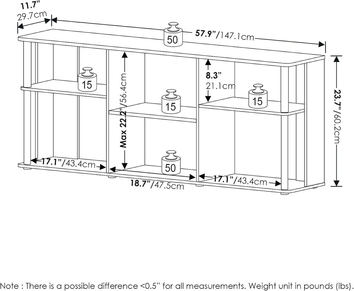 Classic TV Stand Entertainment Centre Console - Image 3