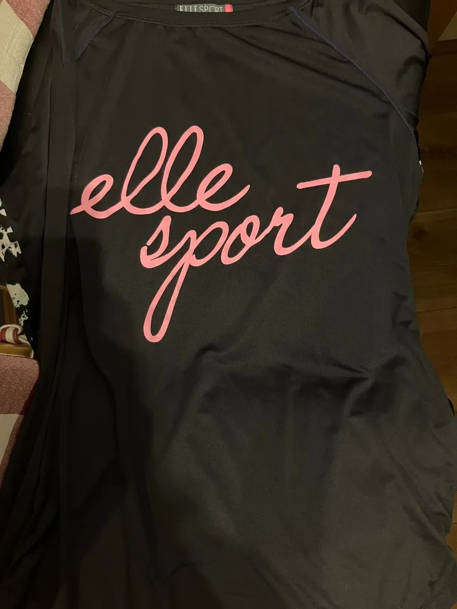 ELLE SPORT Womens Sports Top (Size L) - Image 3