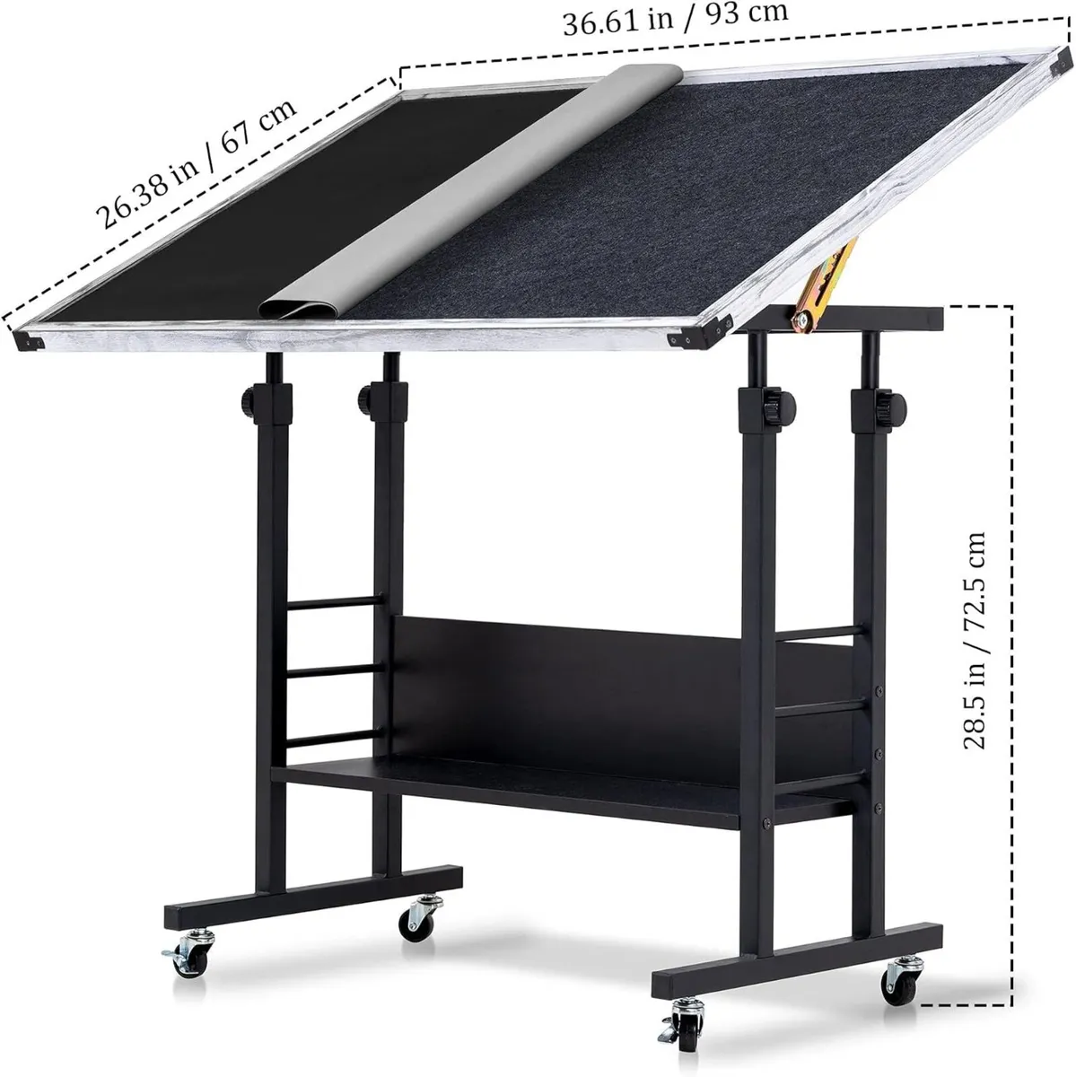 Becko Jigsaw Puzzle Table Tilting with Height - Image 3