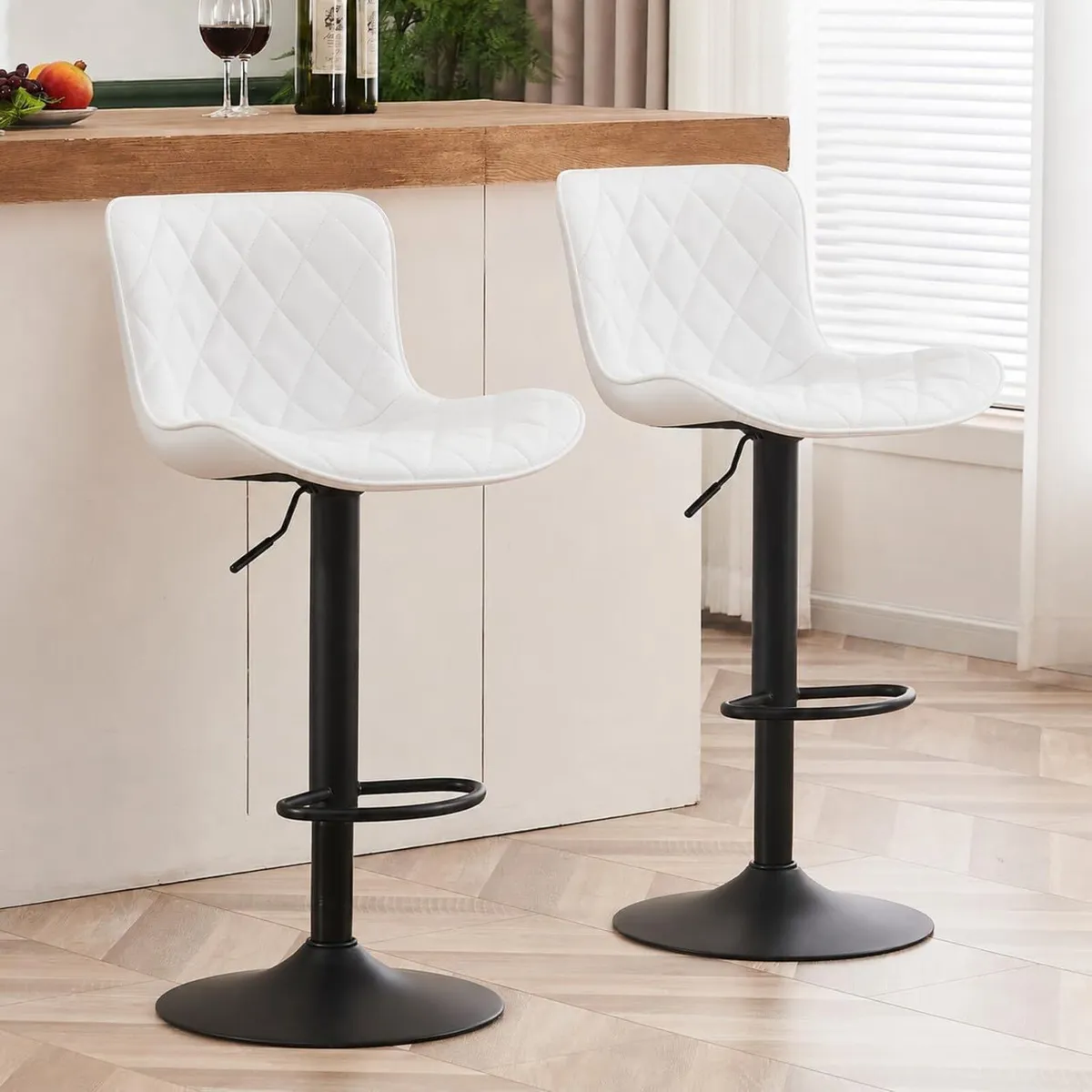Bar Stools Modern Kitchen (Set of 2) - Image 1