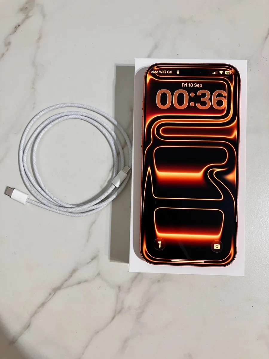 iPhone 17 Pro Max Cosmic Orange 256GB - Image 1