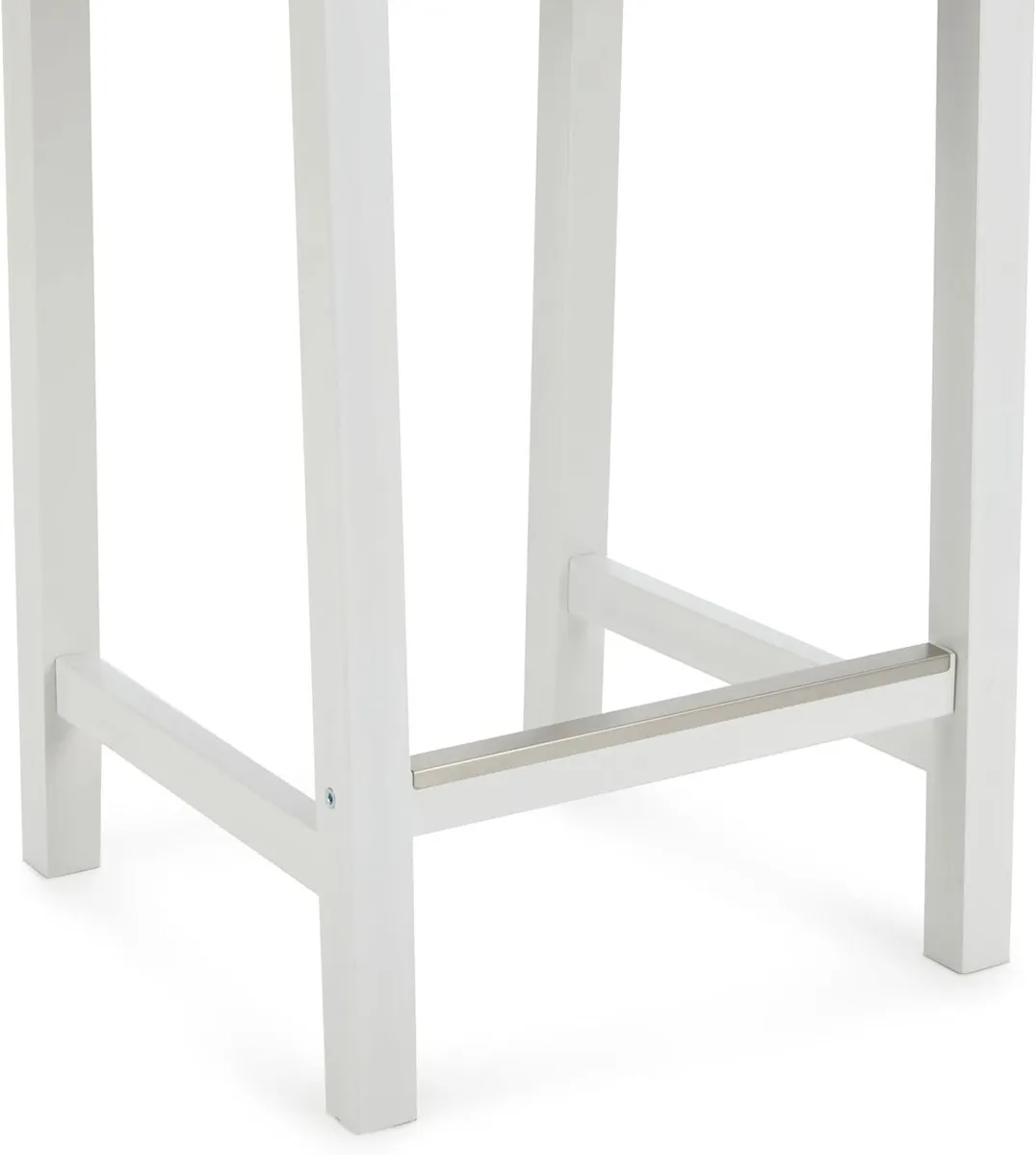 Wood Kitchen Counter Stool with Backrest Bar - Image 4
