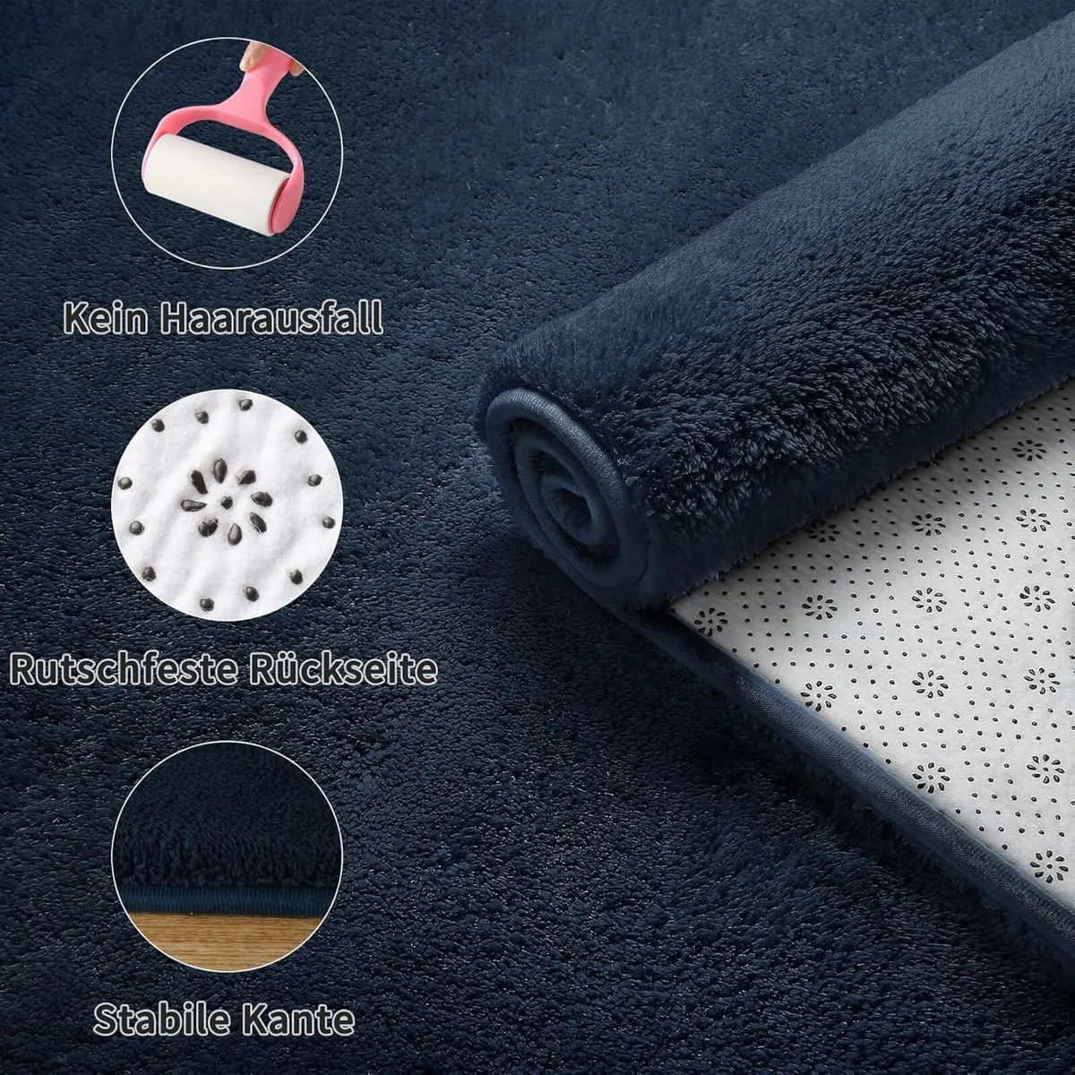 Area Rug 240 X 300CM Fluffy Non-Slip - Image 2