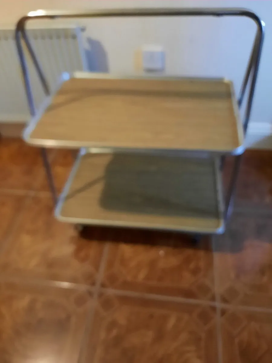 Vintage foldable trolley - Image 1