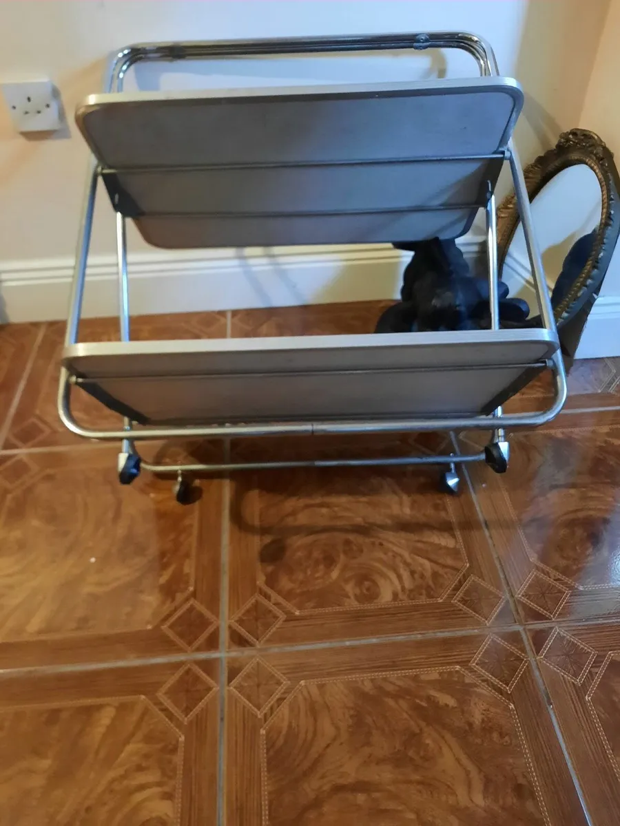Vintage foldable trolley - Image 2
