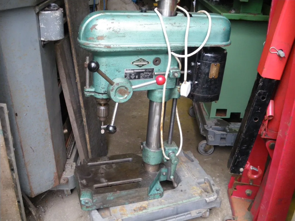 Pillar drill 'Meddings' 240 volts - Image 3