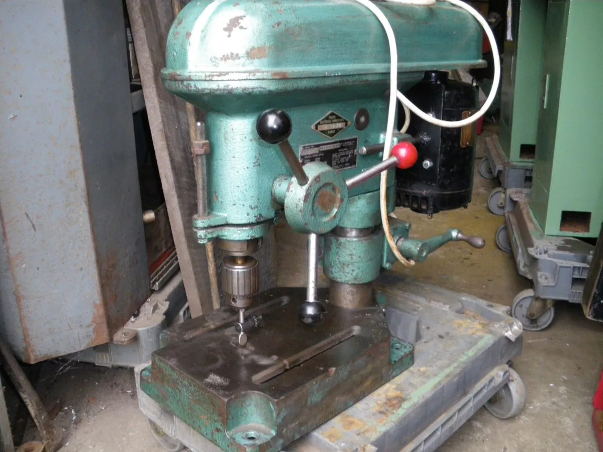 Pillar drill 'Meddings' 240 volts - Image 4