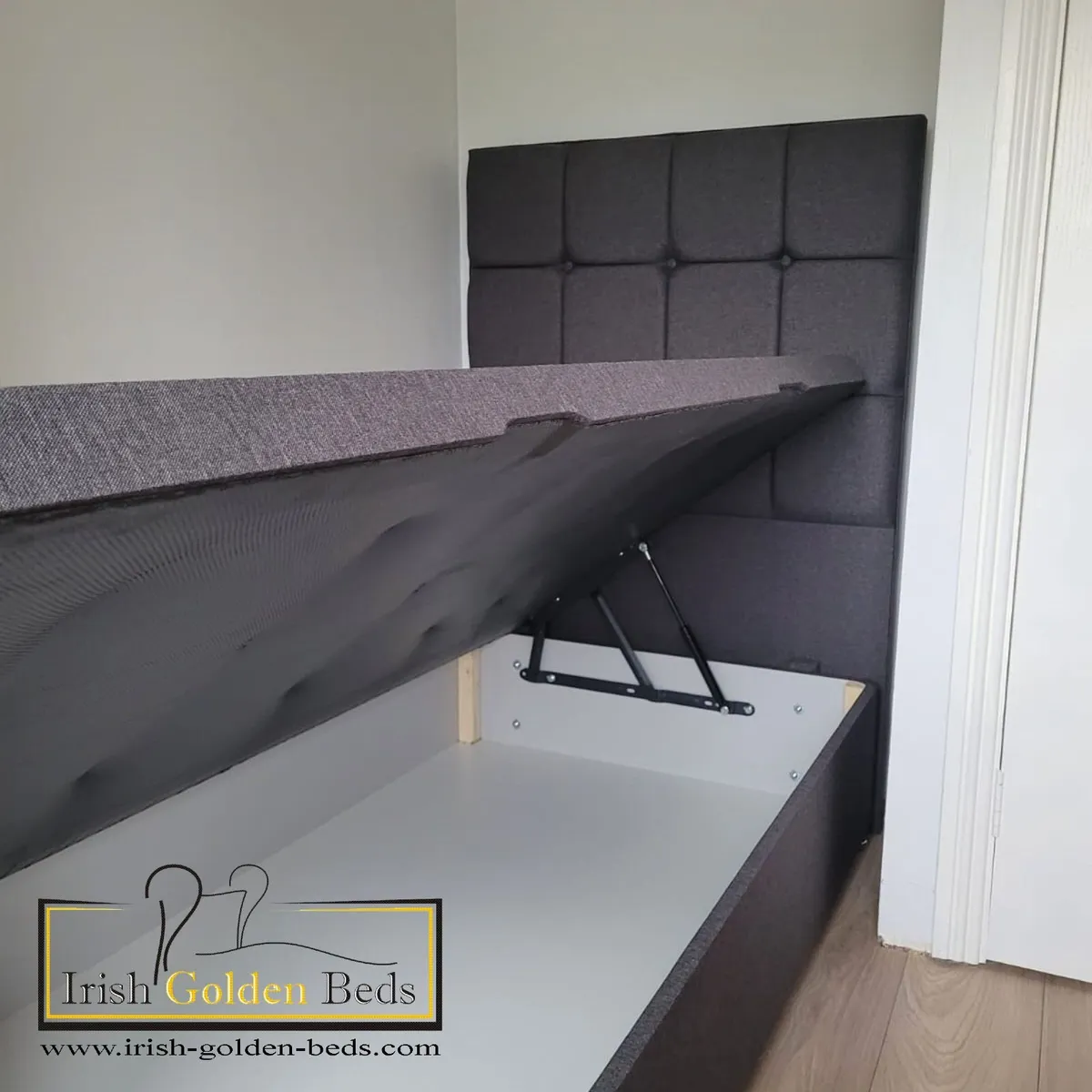 bed frame and headboard, free delivery - Image 2