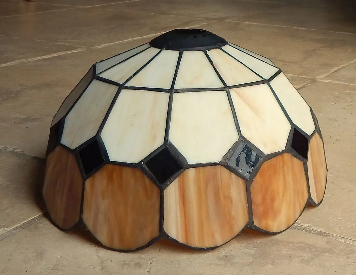 Tiffany Style Glass Pendant Light Shade - Image 2