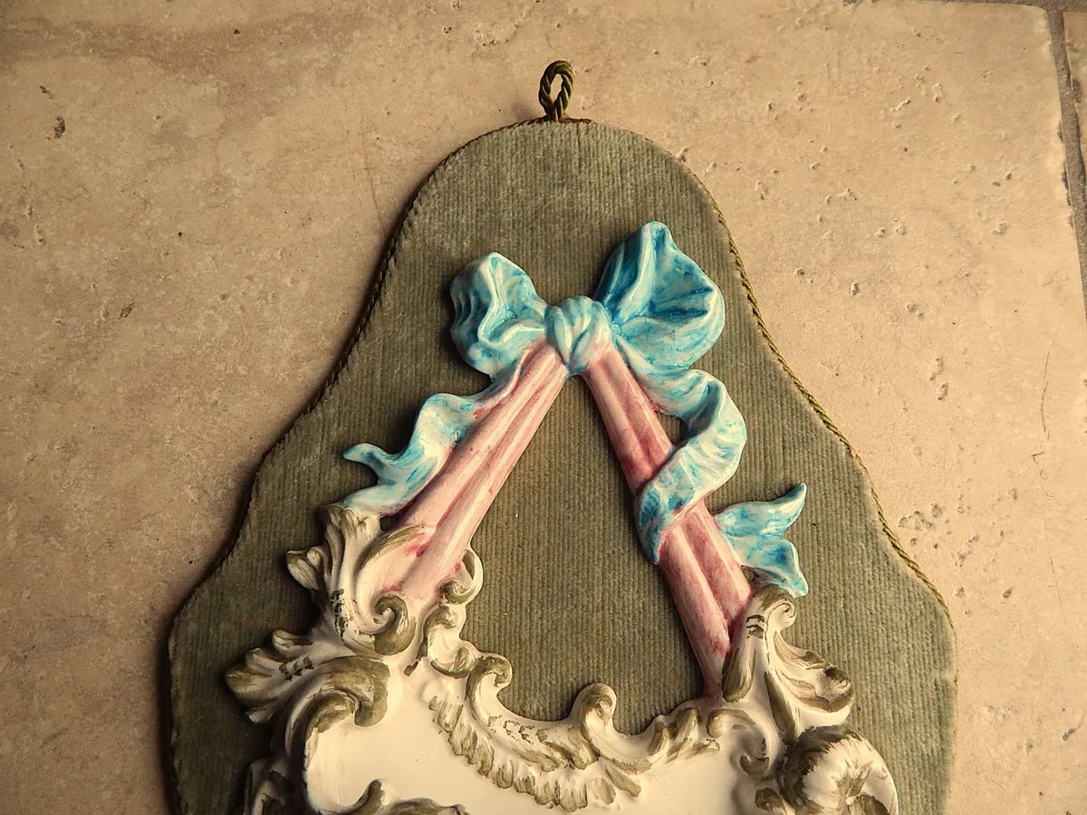 Ceramic Water Font on Velvet Background - Image 2