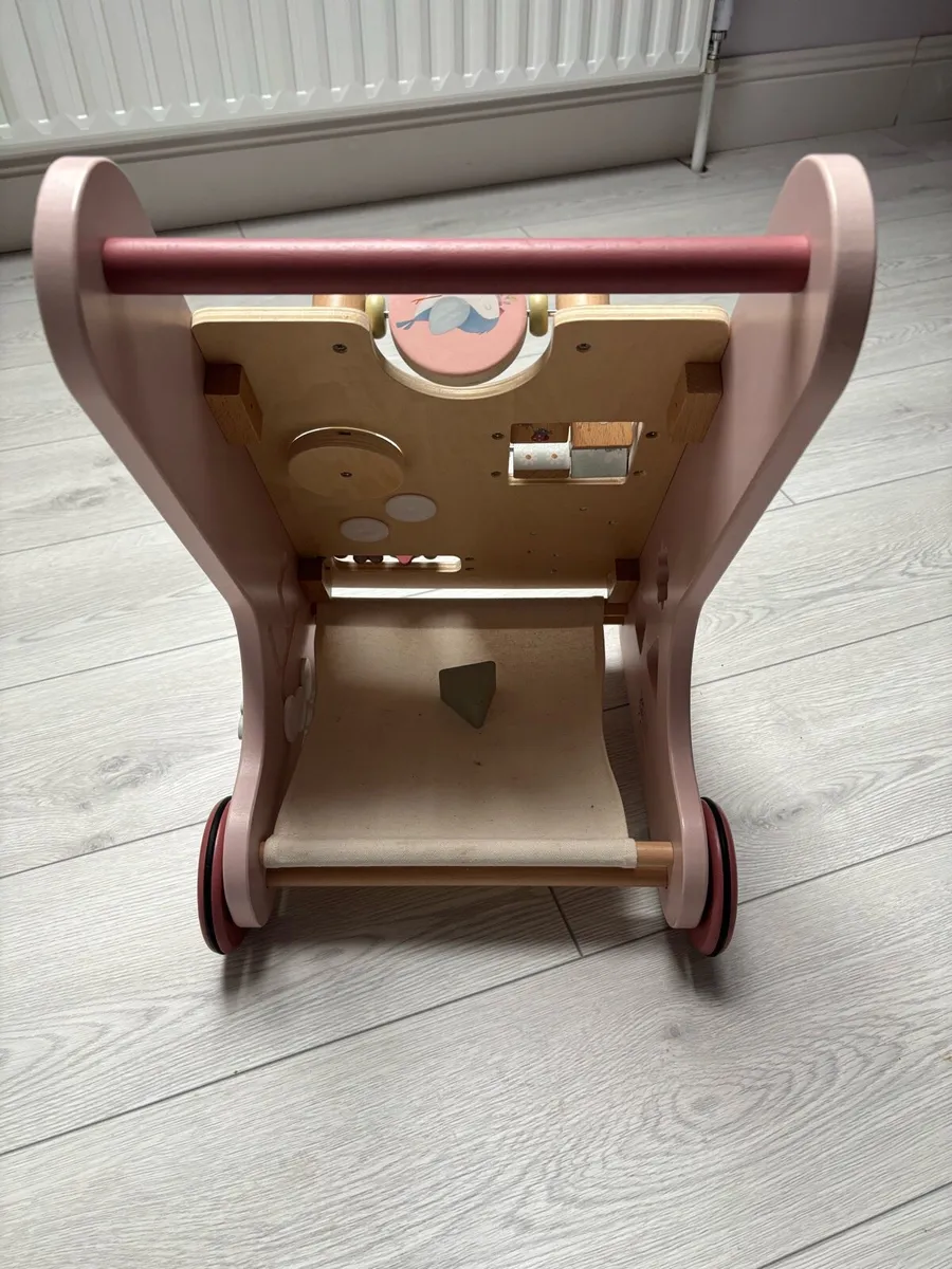 Little Dutch Pink Baby Walker - Image 3