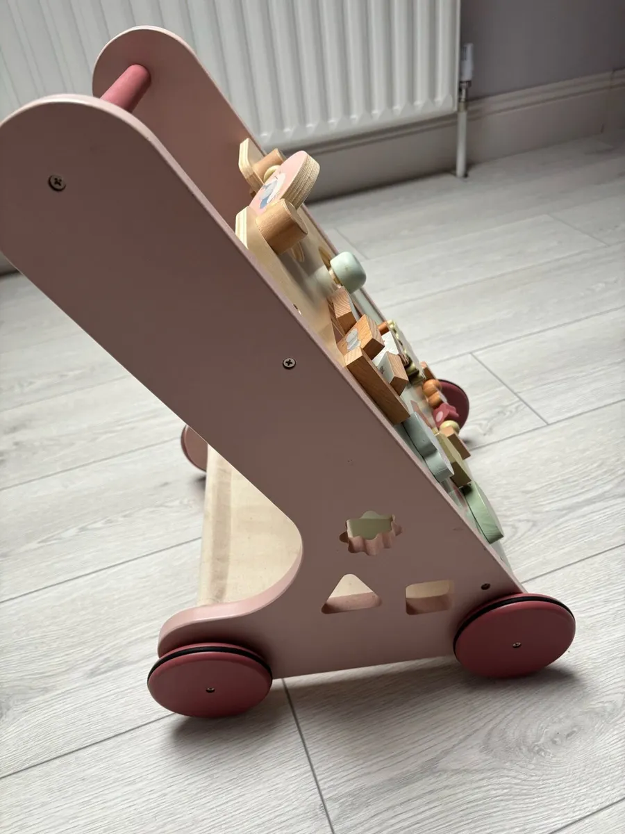 Little Dutch Pink Baby Walker - Image 4
