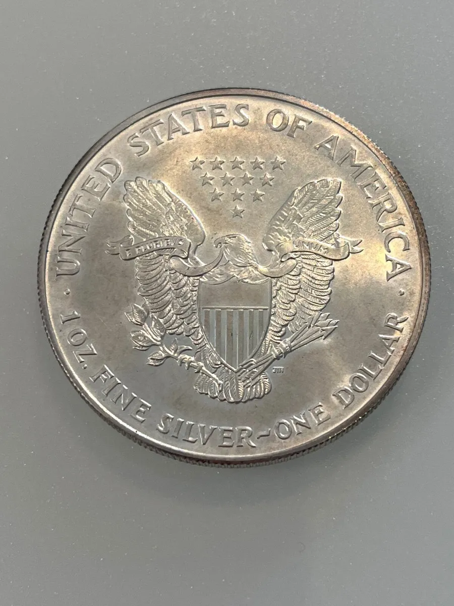 Silver 1998 US Dollar Coin for Sale - Image 1